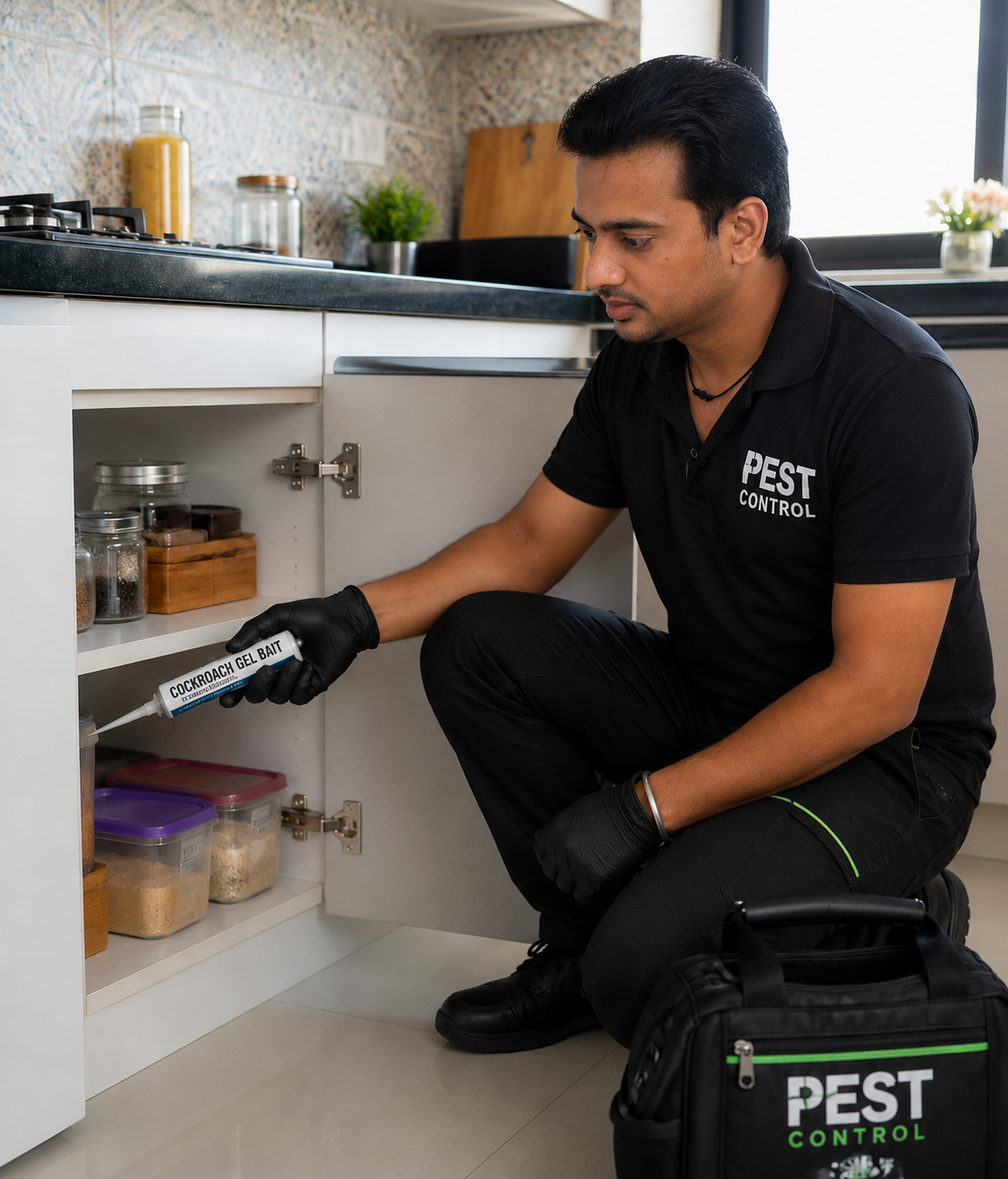 Professional Cockroach Control Treatment in East Delhi